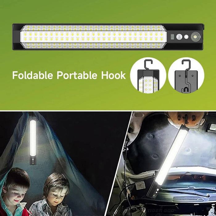 Solar Pendant Light 316 LED, Motion Sensor Solar Powered Indoor Outdoor Shed Light