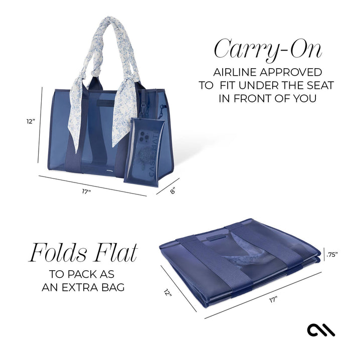 Something Navy Twilly Jelly Tote Bag | Case-Mate