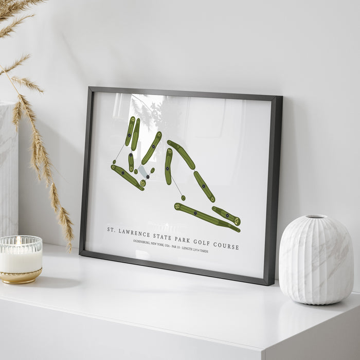 St Lawrence State Park Golf Course | Golf Course Map | On Table