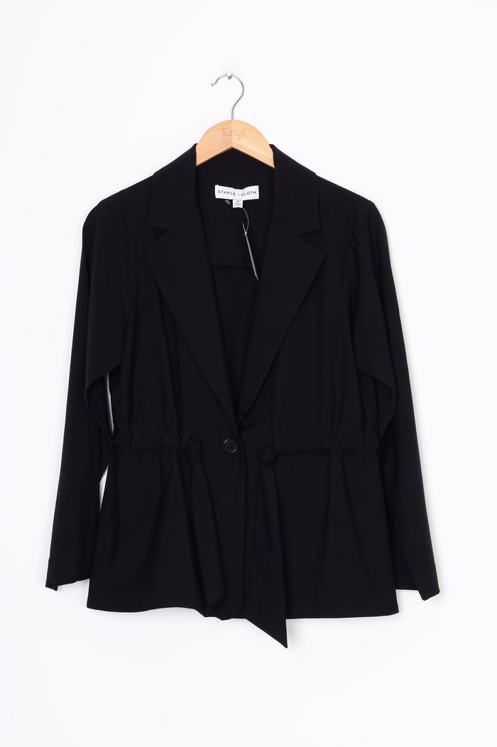 Staple & Cloth Womens Black Jacket Size 10