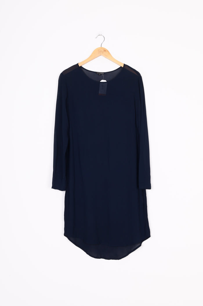 Storm Womens Blue Dress Size 10