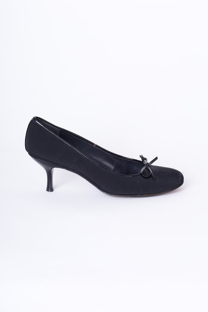 Stuart Weitzman Womens Black Heels Size EU 38.5