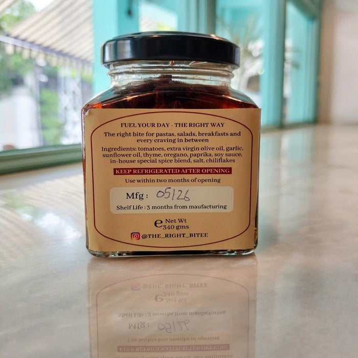 Sundried Tomatoes with Herb & Oil 340g - Tayyib Store - The Right Bite - Lahore