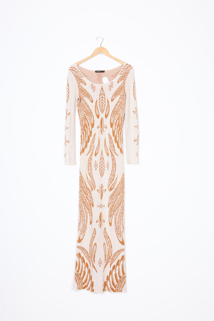 Supertrash Womens Cream Dress Size M