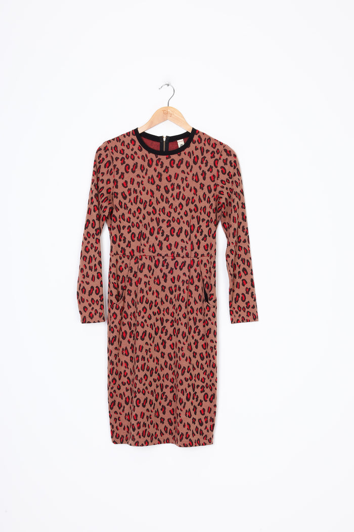 Sylvester Womens Brown Dress Size S