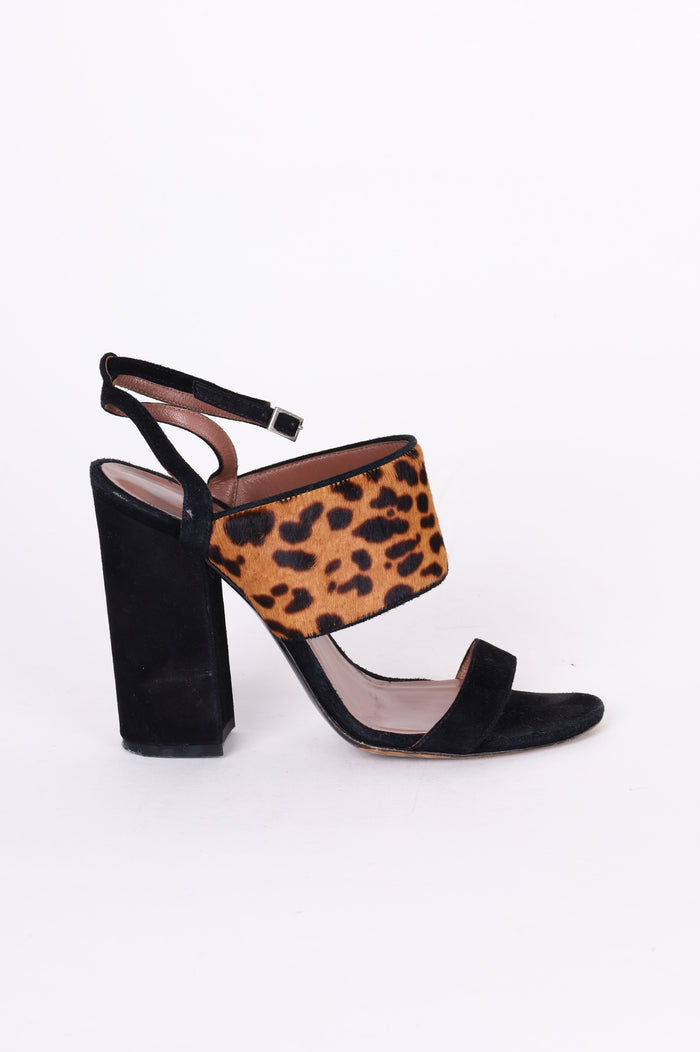 Tabitha Simmons Womens Black Heels Size EU 38
