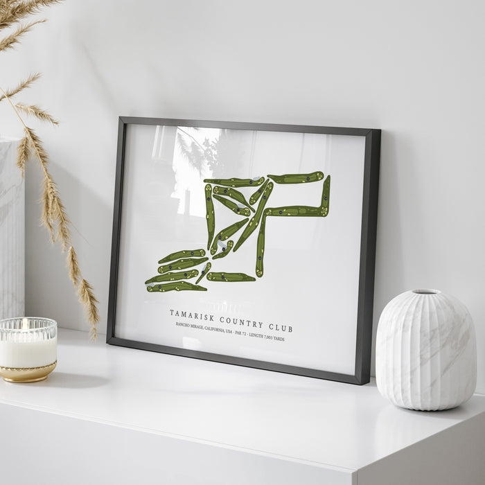 Tamarisk Country Club | Golf Course Map | On+Table