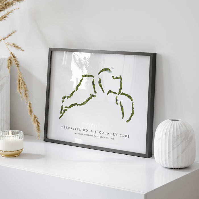 Terravita Golf & Country Club | Golf Course Map | On Table