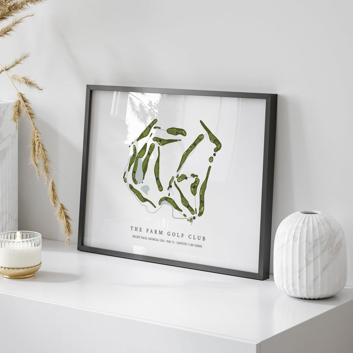 The Farm Golf Club | Golf Course Map | On Table