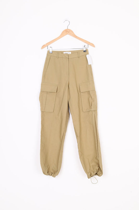 The Frankie Shop Womens Green Pants Size S
