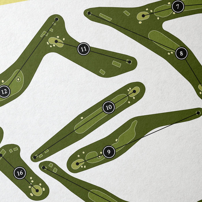 The Royal St Georges Golf Club | Golf Course Map | Close+Up
