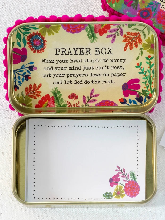 Tin Prayer Box - Don't Worry About Anything-view 2