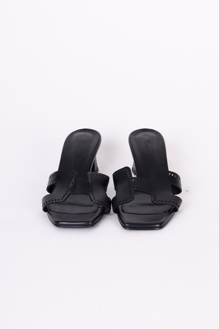 Tinia Womens Black Heels Size EU 37