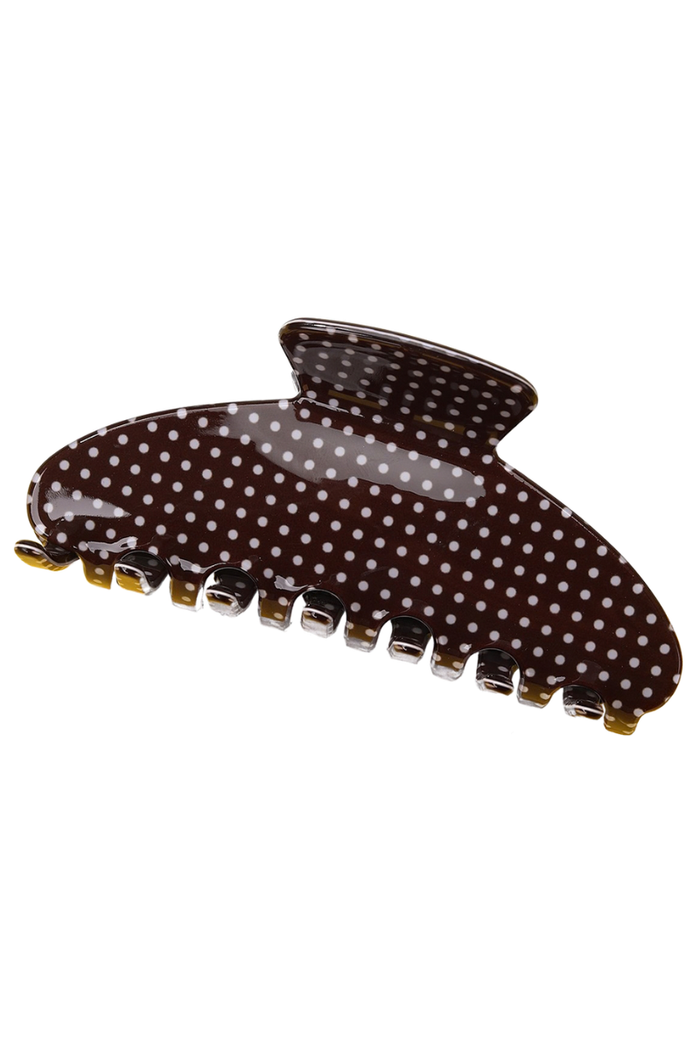 Tiny Polka Dot Claw Clip