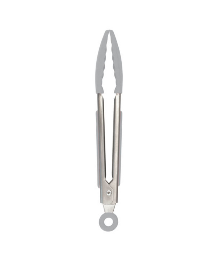 Tovolo Mini Silicone Tongs - Charcoal