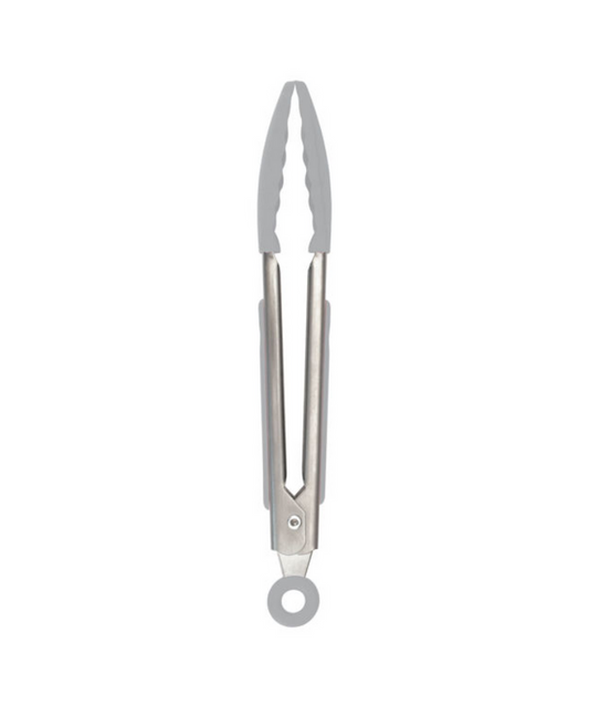 Tovolo Mini Silicone Tongs - Charcoal