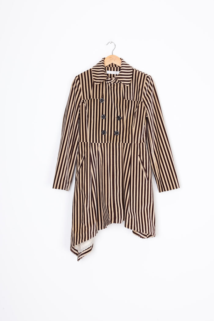 Trelise Cooper Womens Brown Coat Size 10