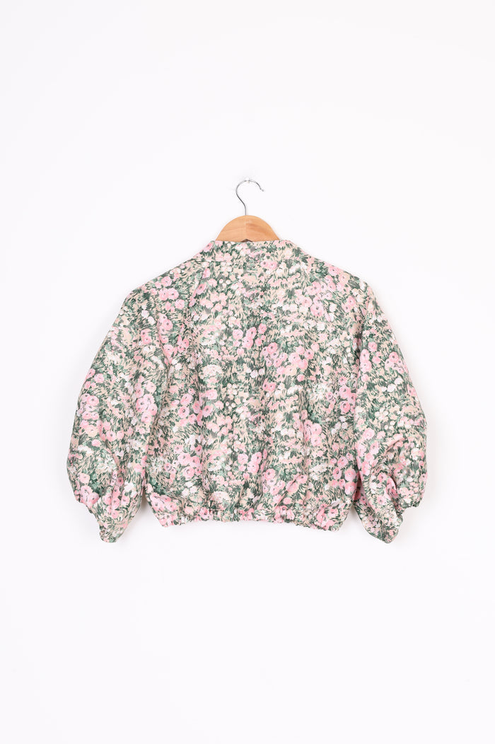 Tsuru by Mariko Oikawa Womens Green Jacket Size F