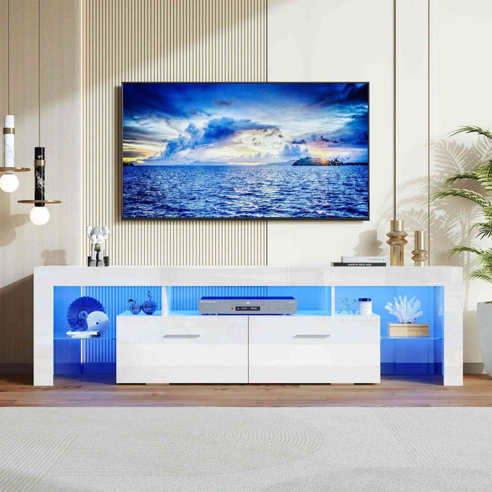 TV Stand with Led Lights