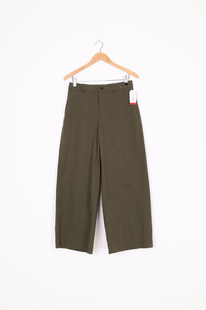 Uniqlo Womens Green Pants Size M
