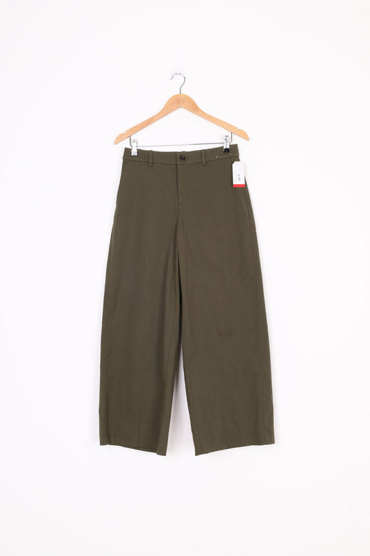 Uniqlo Womens Green Pants Size M