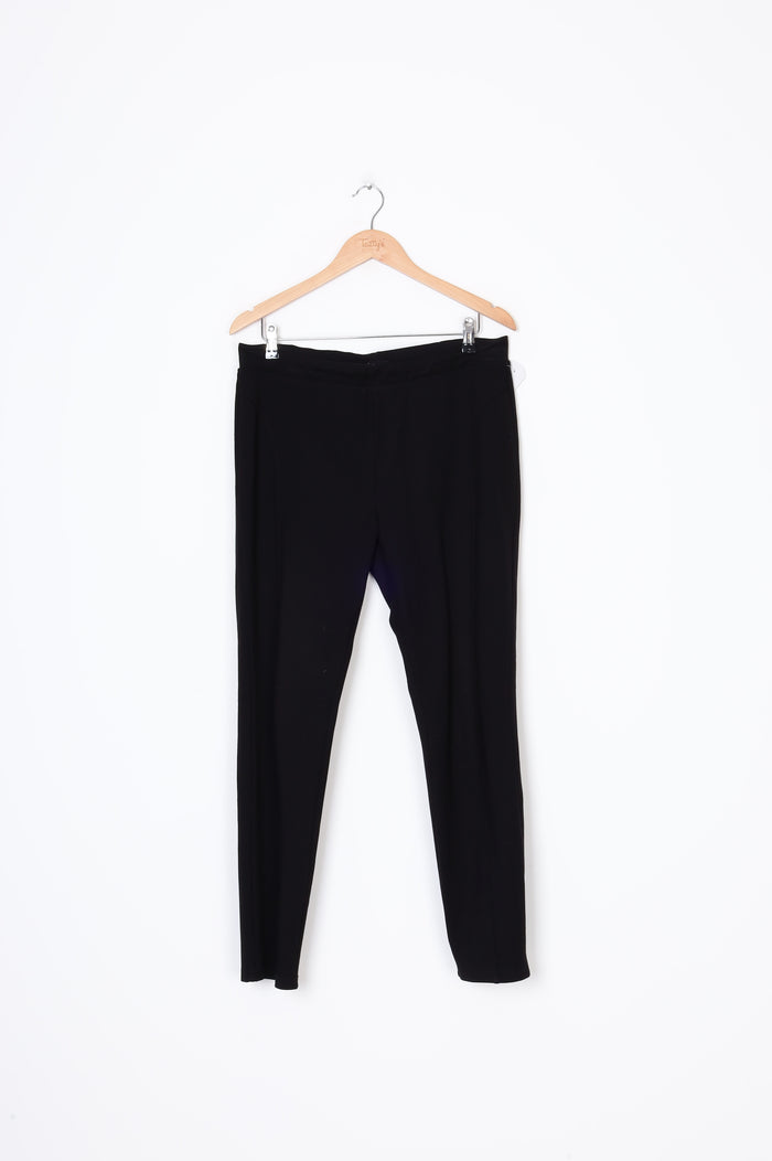 Vassalli  Womens Black Pants Size 14