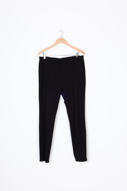 Vassalli  Womens Black Pants Size 14