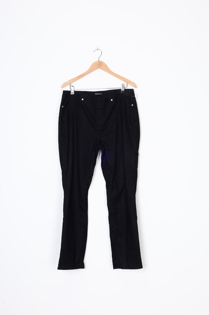 Vassalli  Womens Black Pants Size 16
