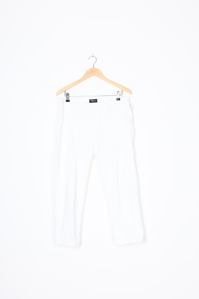 Vassalli  Womens White Pants Size 14