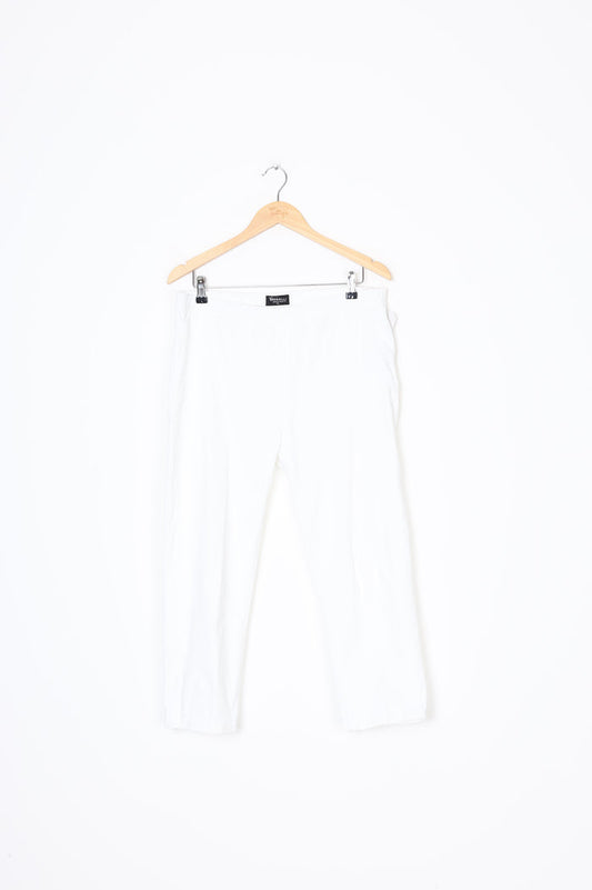 Vassalli  Womens White Pants Size 14