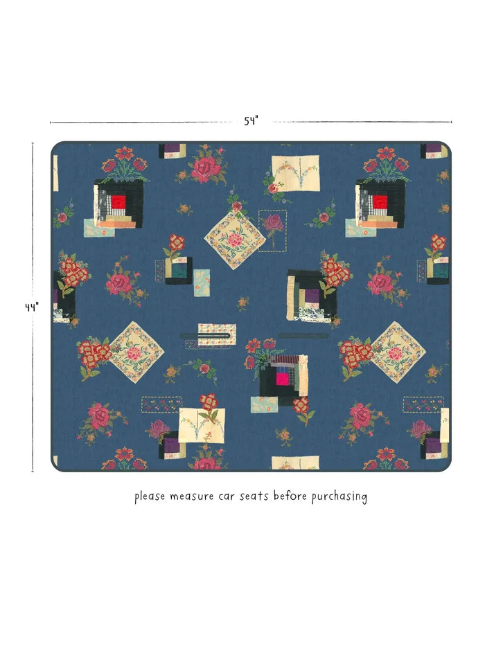 Velvet Back Car Seat Cover - Western Craft-view 7