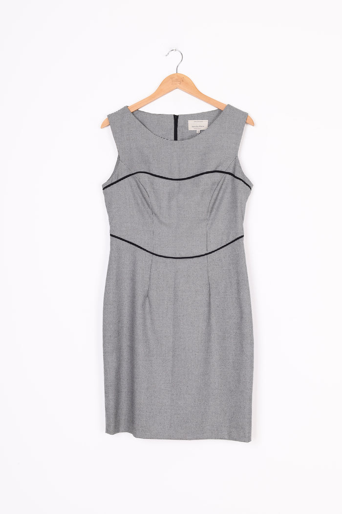 Veronika Maine Womens White Dress Size 12
