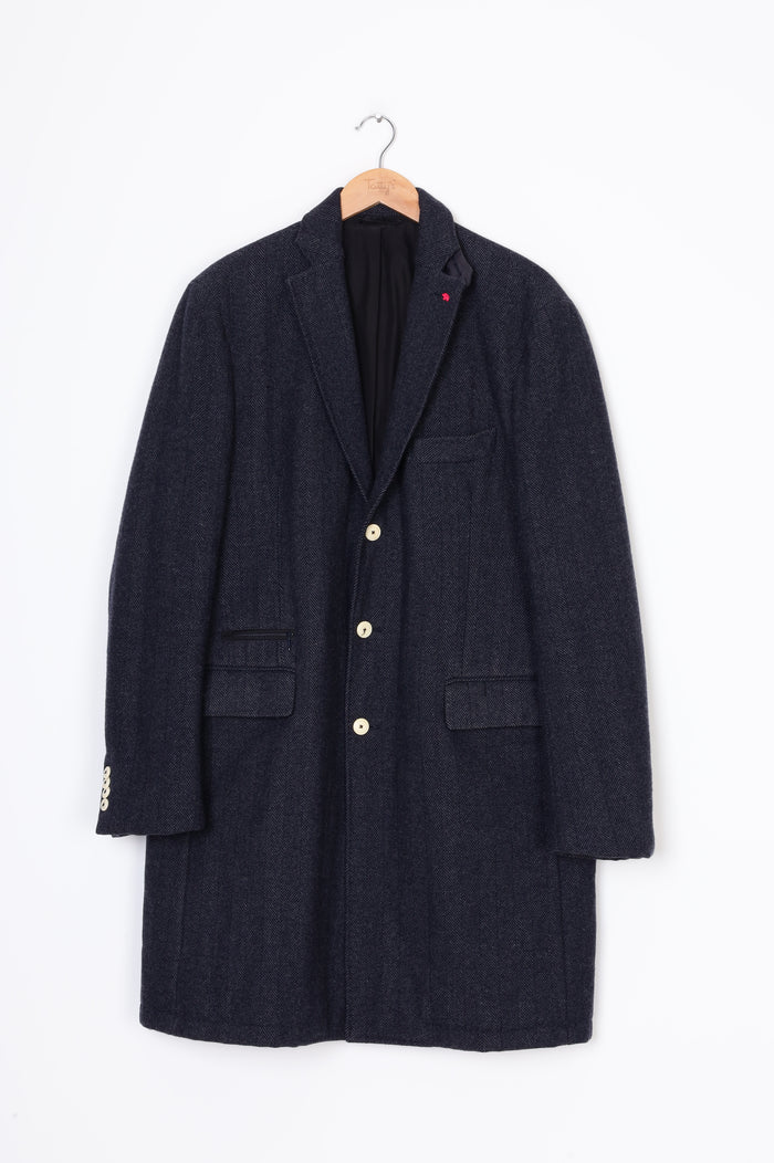 Vicomte A. Mens Blue Coat Size 52