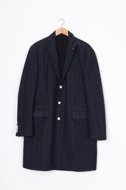 Vicomte A. Mens Blue Coat Size 52