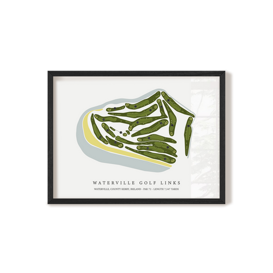 Waterville Golf Links | Golf Course Map | Black+Frame