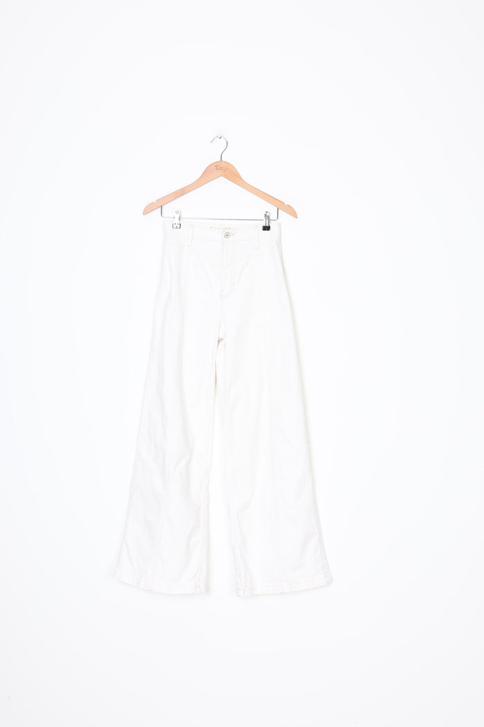We The Free Womens White Jeans Size W 28