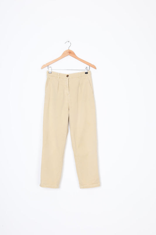 Weekend Max Mara Womens Beige Pants Size W 30
