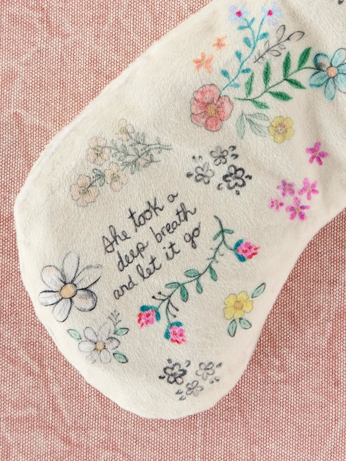 Weighted Eye Mask - She Took A Deep Breath-view 2