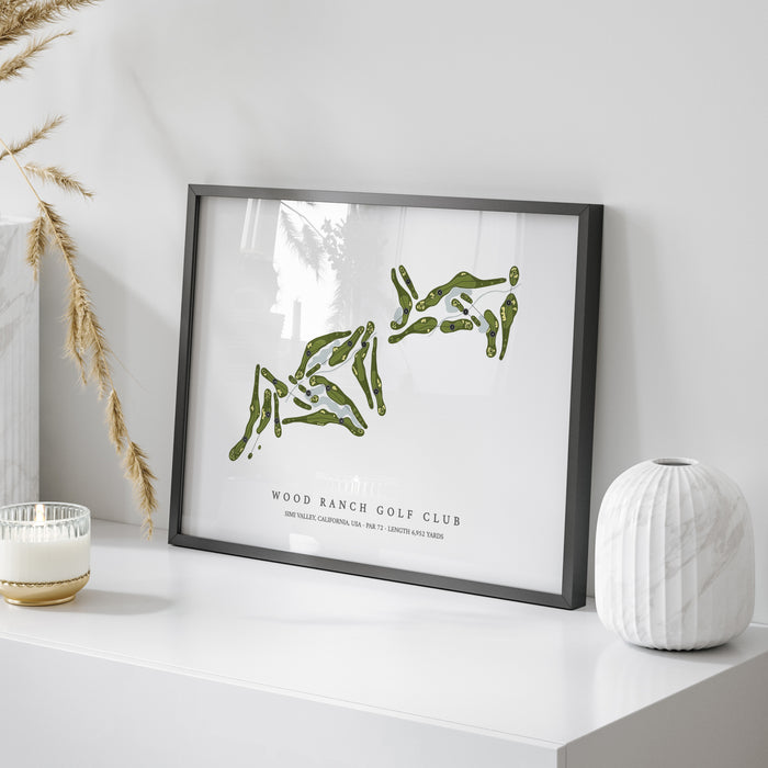 Wood Ranch Golf Club | Golf Course Map | On Table