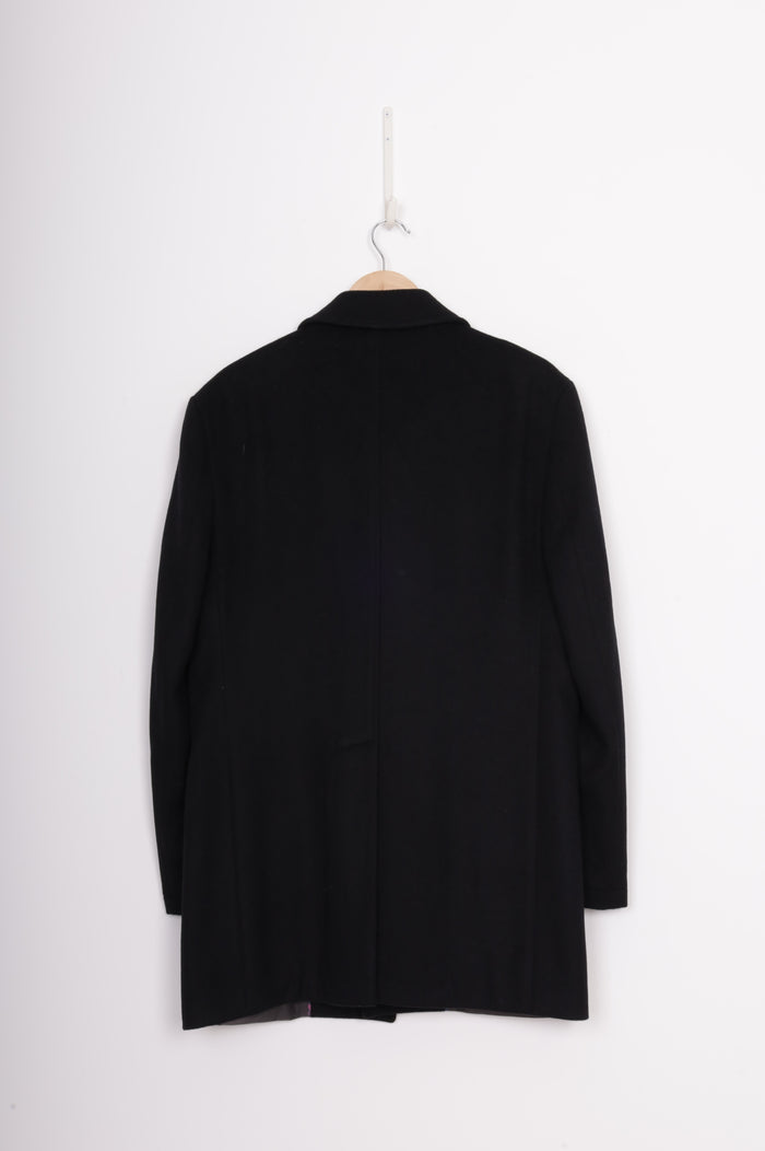 Working Style Mens Black Coat Size L