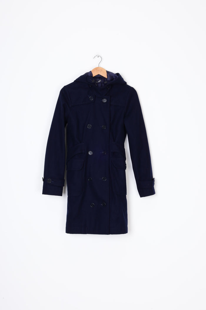 Workshop Womens Blue Coat Size XS
