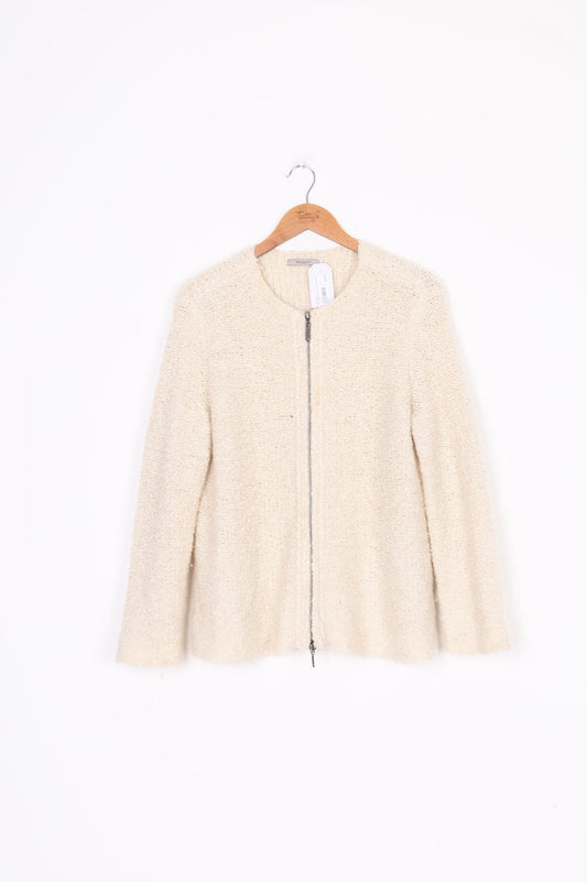 Workshop Womens Cream Jacket Size S