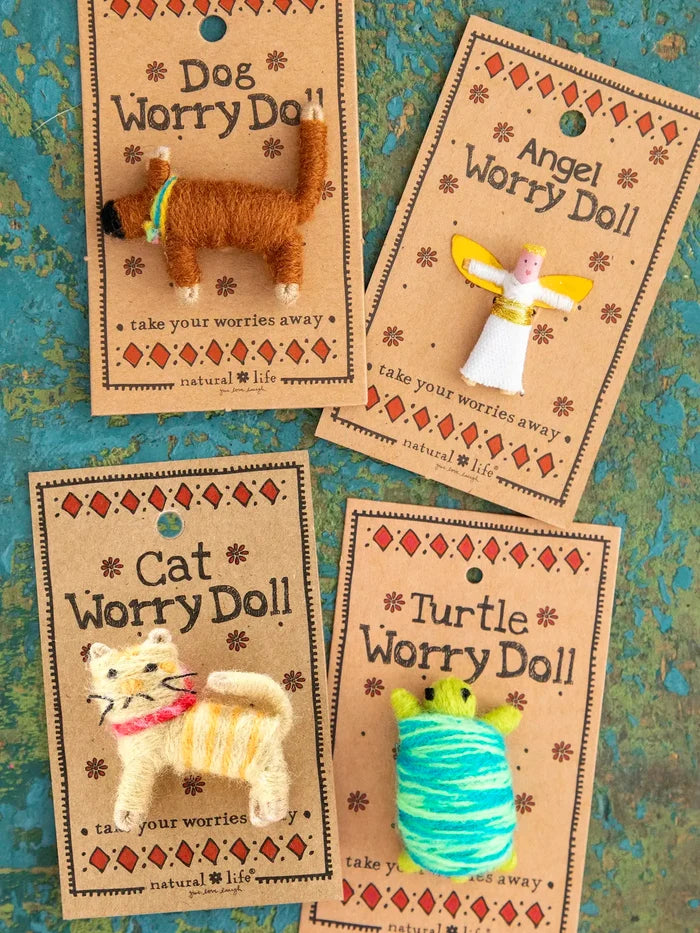 Worry Doll - Orange Cat-view 3
