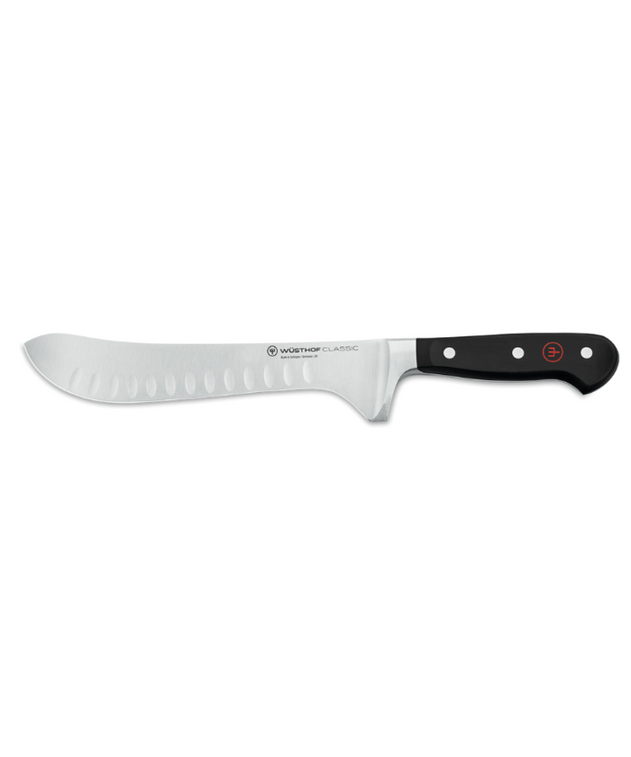 Wusthof Classic 8" Artisan Butcher Knife, Hollow Edge