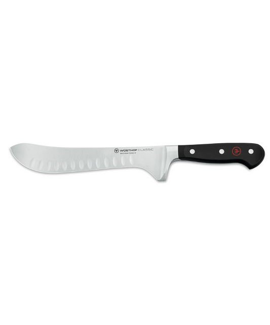 Wusthof Classic 8" Artisan Butcher Knife, Hollow Edge