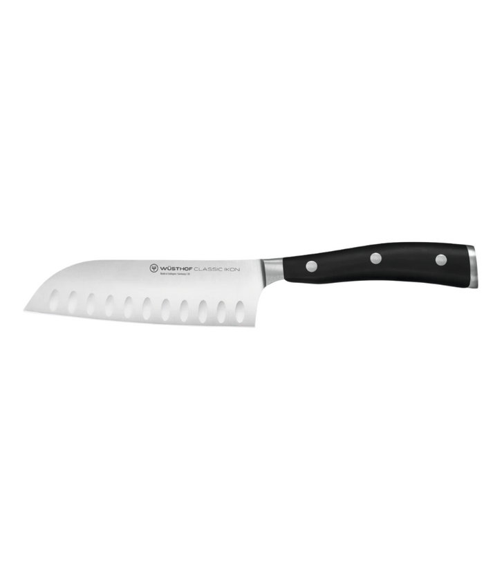 Wusthof Classic Ikon 5" Santoku, Hollow Edge