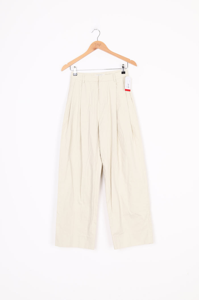 Wynn Hamlyn Womens Beige Pants Size 4