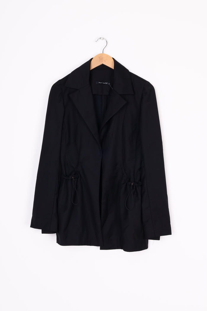 Wynn Hamlyn Womens Black Jacket Size N/S