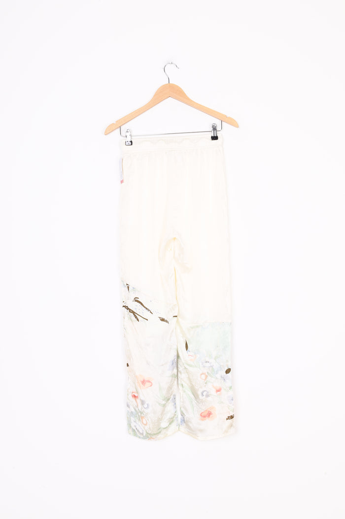 Wynn Hamlyn Womens Cream Pants Size 8