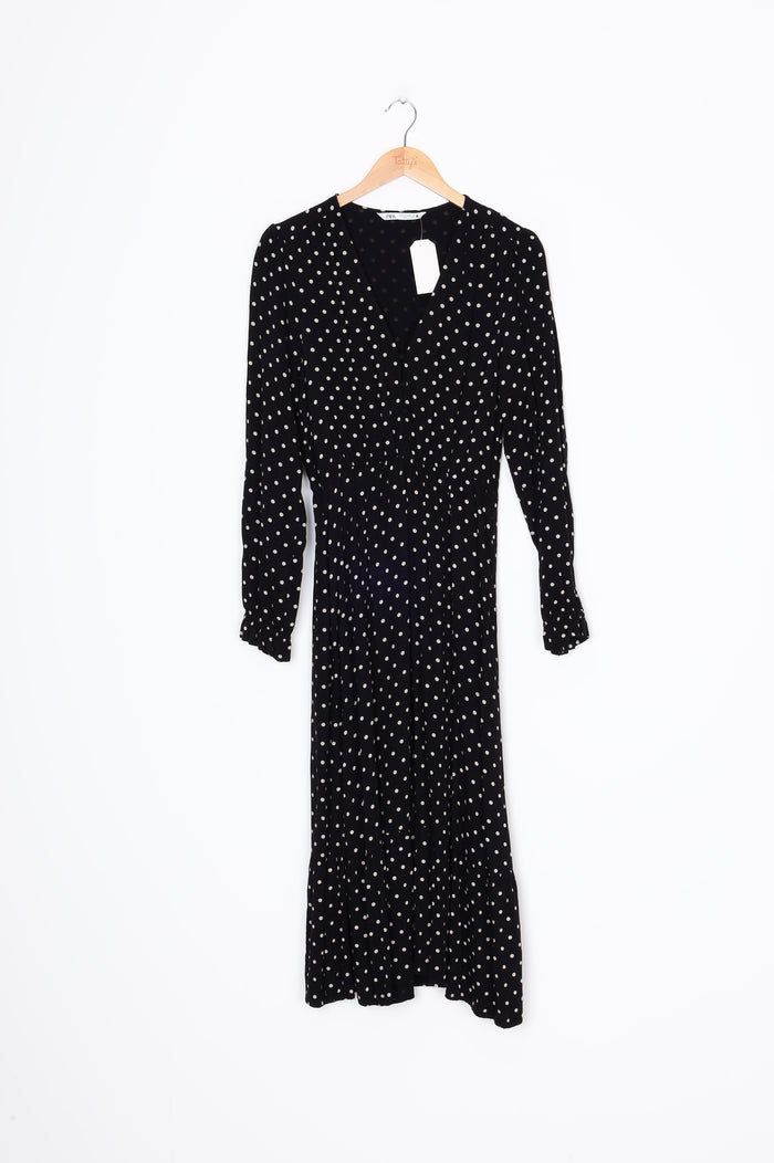 Zara Womens Black Dress Size S